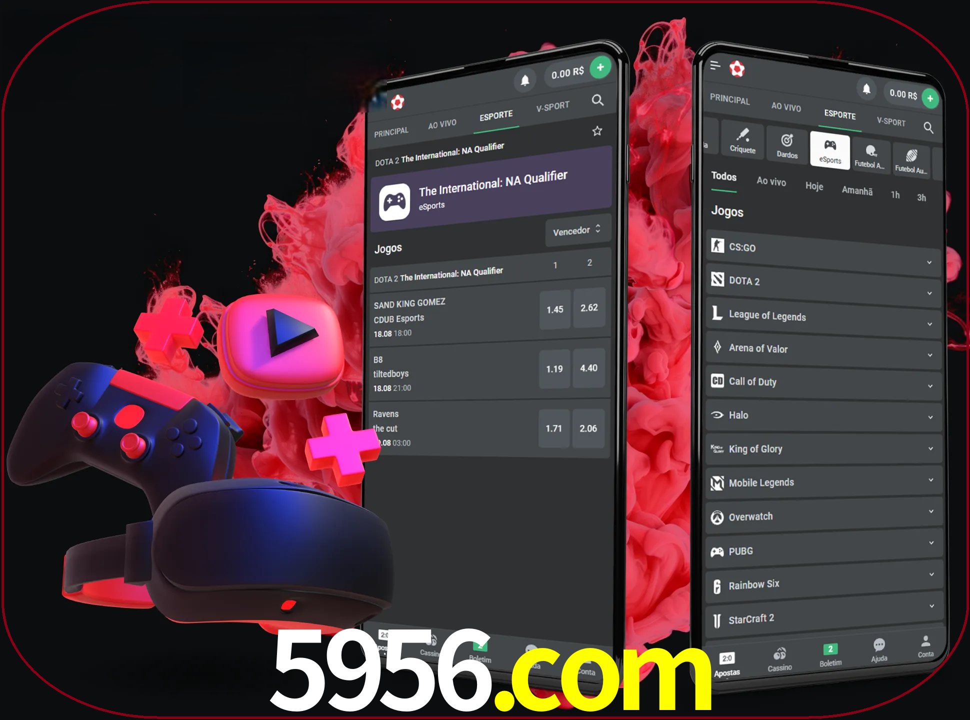 Para ter a aplicação móvel 5956 no seu smartphone, basta descarregar o ficheiro apk e seguir as instruções.